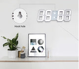 LED Digital Numbers Wall Clock