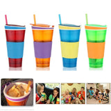 Snackeez 2-in-1 Snack and Drink Portable Cup