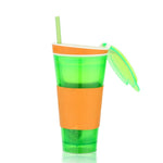 Snackeez 2-in-1 Snack and Drink Portable Cup