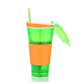 Snackeez 2-in-1 Snack and Drink Portable Cup